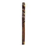 Beechwood Ornate Cross – Gold Accented Christian Wall Cross