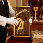 Plaque commemorating Good Friday, remembering the meaning of Jesus' crucifixion - size and finish detail