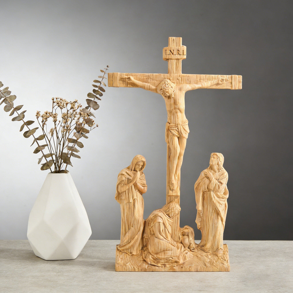 New Product Jesus crucifixion scene ornaments - design detail