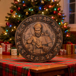 St. Francis of Assisi wood icon for Christian home prayer corner