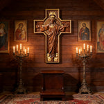 New Ascension Cross: Glory of Resurrection & Proclamation of Redemption - craftsmanship detail