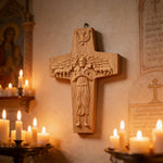 “Good Shepherd” Jesus Shepherd Wooden Wall Hanging - Christian gift presentation