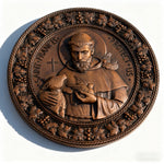 St. Francis of Assisi Wood Icon - product view