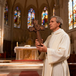 Holy Spirit Dove Wooden Cross: A Symbol of the Spirit’s Presence & Guidance - side view
