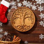 Tree of Life Wood Wall Art Decor Best Christmas Gift - With Free Stand - Christian gift presentation