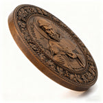 St. Francis of Assisi Wood Icon - gift presentation