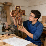 New Ascension Cross: Glory of Resurrection & Proclamation of Redemption - Christian gift presentation