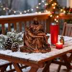 Michelangelo's Madonna and Child of Mercy Wooden Tabletop Arrangement - product view