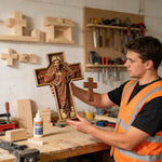 New Ascension Cross: Glory of Resurrection & Proclamation of Redemption - product view