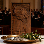 Plaque commemorating Good Friday, remembering the meaning of Jesus' crucifixion - Christian gift presentation