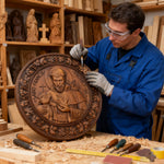 St. Francis of Assisi Wood Icon - product view