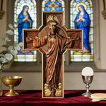 New Ascension Cross: Glory of Resurrection & Proclamation of Redemption - craftsmanship detail