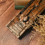 mokarve Savior Jesus Cross - Carved from Natural Wood - mokarve
