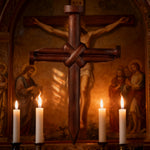 Nail Cross Wooden Wall Art: A Christian Symbol of Sacrifice & Redemption - craftsmanship detail