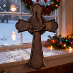 Holy Spirit Dove Wooden Cross: A Symbol of the Spirit’s Presence & Guidance - product view
