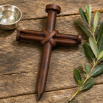 Nail Cross Wooden Wall Art: A Christian Symbol of Sacrifice & Redemption