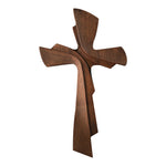 Wooden Wall Hanging Modern Art Deco Cross - mokarve