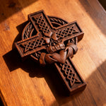 Celtic Cross Klada Cross Religious Gifts - craftsmanship detail