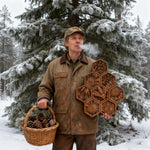 “Bee & Honeycomb” Hand-Carved Wood Wall Art – A Christian Symbol of Diligence & Divine Provision - gift presentation