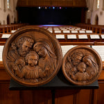 Holy Family Wooden Plaque: A Christian Symbol of Love, Faith, & Family - product view