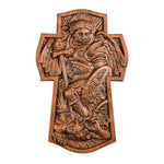 Archangel Michael Wooden Sculpture - mokarve