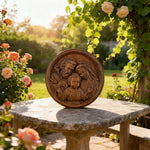 Holy Family Wooden Plaque: A Christian Symbol of Love, Faith, & Family - side view
