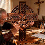 Celtic Cross Klada Cross Religious Gifts - design detail
