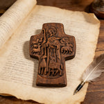 Good Shepherd Wooden Cross: A Religious Gift of Endless Care & Guidance - Christian gift presentation