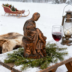 Michelangelo's Madonna and Child of Mercy Wooden Tabletop Arrangement - product view