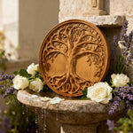 Tree of Life Wood Wall Art Decor Best Christmas Gift - With Free Stand - craftsmanship detail