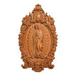 2023 New Religious gift with rich details of the wooden statue of Our Lady of Guadalupe - mokarve