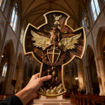 The Trinity and the Archangel's Dragonslayer's Cross - design detail
