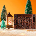Jesus and the Apostles Wooden Wall Hanging - mokarve