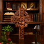 Celtic Cross Klada Cross Religious Gifts - side view