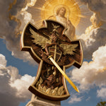 The Trinity and the Archangel's Dragonslayer's Cross - design detail
