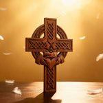 Celtic Cross Klada Cross Religious Gifts - design detail