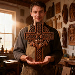 Celtic Cross Klada Cross Religious Gifts - design detail