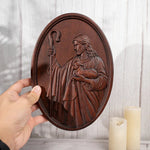 Spring Sale: Shepherd Jesus Wooden Wall Decoration - mokarve