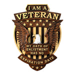 I Am a Veteran Wood Carving wall decoration - Best Veterans Day Gift - mokarve