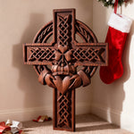 Celtic Cross Klada Cross Religious Gifts - side view