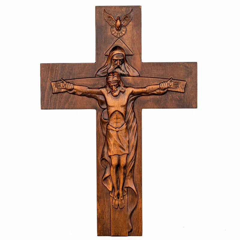 Trinity Wooden Large Cross - mokarve