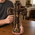 A Sacred Presence for Your Home: Hand-Carved Orthodox Cross