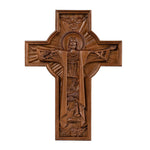 mokarve Ascension of Jesus wood carving cross - mokarve