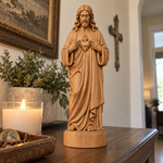 Sacred Heart of Jesus Beechwood Statue