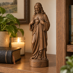Sacred Heart of Jesus Beechwood Statue