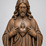 Sacred Heart of Jesus Beechwood Statue