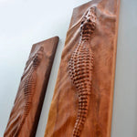 Crocodile Wall Mounted Wooden Wall Art - mokarve