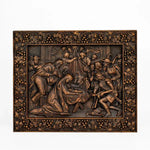 Nativity Scene Large Wooden Sculpture - mokarve