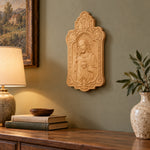 Sacred Heart of Jesus Wooden Wall Plaque – Ornate Catholic Wall Art