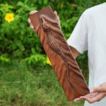 Crocodile Wall Mounted Wooden Wall Art - mokarve